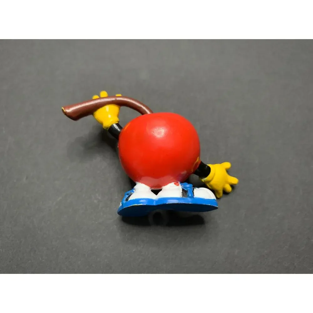 Vintage 1988 PFP Cherry Man Maraschino Cherry Mascot PVC Figure Smiling